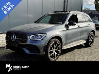 Mercedes-Benz GLC 300e 4MATIC AMG Line 20"/Panoramadak/Trekhaak/Leder/Stoelverwarming + ventilatie//Keyless/Treeplanken/Apple Carplay & Android Auto/Alarm