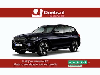 BMW iX3 High Executive 80 kWh Trekhaak - Panoramadak - Driving Assistant Professional - Head up - Harman Kardon - BMW Laserlight - Stuurwielrand verwarmd - Parking Assistant Plus - Geluidsdempende ruiten -