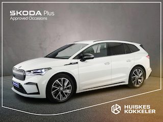 Skoda Enyaq iV 60 Sportline 180pk Automaat Warmtepomp, Adaptive cruise control, Achteruitrijcamera, LED koplampen, Parkeersensoren, App connect, Stoelverwarming