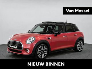 Mini Cooper 5-Deurs 1.5 Summer Red Edition | LED | Automaat | Panoramadak | Harman Kardon Audio |  Airco | Cruise Control | Keyless Entry |