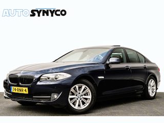 BMW 523i High Executive | Leder | Panoramadak | Memory | Org. NL | Zwarte Hemel | TV Schermen