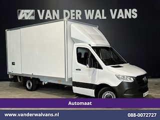 Mercedes-Benz Sprinter 315 CDI 150pk 9G-Tronic Automaat Bakwagen 22m3 KUUB Laadklep Zijdeur Euro6 Airco | LAT om LAT | Leder Bijrijdersbank