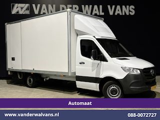 Mercedes-Benz Sprinter 315 CDI 150pk 9G-Tronic Automaat Bakwagen 22m3 KUUB Laadklep Zijdeur Euro6 Airco | LAT om LAT | Leder Bijrijdersbank