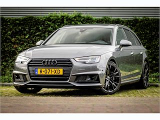 Audi A4 Avant 2.0 TFSI Sport S line Black Edition 252Pk Automaat | PANORAMADAK, HEAD UP DISPLAY, GROOT NAVI, ADAPTIVE CRUISE, SFEERVERLICHTING, CAMERA, DODEHOEK DETECTIE, DIGITAL COCKPIT, CARBON SIERLIJSTEN, STOELVERWARMING VOOR/ACHTER |