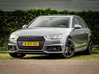 Audi A4 Avant 2.0 TFSI Sport S line Black Edition 252Pk Automaat | PANORAMADAK, HEAD UP DISPLAY, GROOT NAVI, ADAPTIVE CRUISE, SFEERVERLICHTING, CAMERA, DODEHOEK DETECTIE, DIGITAL COCKPIT, CARBON SIERLIJSTEN, STOELVERWARMING VOOR/ACHTER |