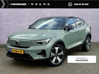 Volvo C40 Recharge Plus 69 kWh | SOH:92% | Adaptieve Cruise | Keyless entry/start | 4 Seizoen banden | Camera | Stoel/Stuur verwarming | Extra Getint Glas |