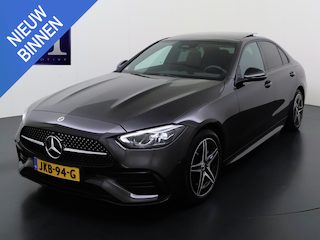 Mercedes-Benz C-klasse 300 e Business Solution AMG ORIG. NL NAP| EERSTE EIGENAAR| PANO| MEMORY STOELEN| 360 CAMERA| STOELVERWARMING| NIGHT PAKKET|