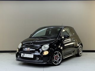 Fiat 500 1.4-16V Abarth, 135Pk, 2009, Origineel Nederlands, Volledige historie, leder interieur, Airco, Lichtmetalen velgen, Xenon koplampen,