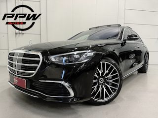 Mercedes-Benz S-klasse 580 e PANO/BURMESTER/VENTILATIE/LUCHTVERING/ACC/HEAD-UP/360CAMERA/SOFT-CLOSE/20"/DONKERE-HEMEL/VOLLEDIG MERCEDES DEALER HISTORIE/BTW-AUTO