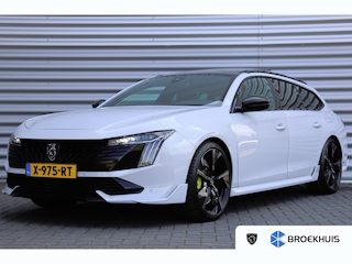 Peugeot 508 SW PSE 1.6 HYBRID 360PK SPORT ENGINEERED AUTOMAAT SOH 99,25% / NAVI / LEDER / CLIMA / PDC / 20" LMV / CAMERA / KEYLESS / I-COCKPIT / FULL-LED / PANO. DAK / ALCANTARA / WINTERPAKKET / FOCAL AUDIO / ADAPT. CRUISECONTROL / FULL-OPTIONS !!