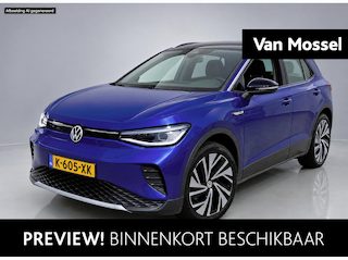 Volkswagen ID.4 First Max 77 kWh | 204 PK | Panorama Dak | IQ-Light | Trekhaak | Elektrische Kofferbak | Trekhaak | Ergo Stoelen (Memory + Massage) | Stoel en Stuurverwarming | Parkeercamera