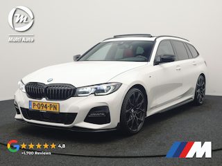 BMW 3-serie Touring 320i M Sport Perfomance Parts 184pk | Panodak | Adaptive Cruise | Laser LED | Sportuitlaat Kleppen Besturing | Lederen Sportstoelen Verwarmd | Sfeerverlichting | Apple Carplay | 20"L.M | Navigatie | DAB |
