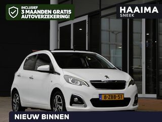 Peugeot 108 1.0 e-VTi Première Top | Open vouw dak | Lichtmetalen velgen | Climate control | Achteruit rij camera | Dealer oh | Getint glas | Keyless entry en start
