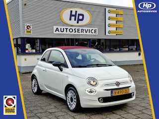 Fiat 500 1.0 Hybrid Launch Edition NAP CabrioTop Cruise Control Airco 15inch LM Velgen 15.420km 1e eigenaar!