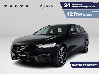Volvo V90 T8 Plug-in hybrid AWD Ultra Dark | Panoramadak | 360° camera | Bowers & Wilkins | Luchtvering | Stoelventilatie | Stoel- en Stuurverwarming | Trekhaak