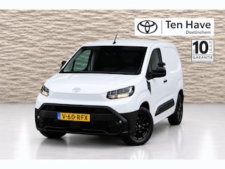 Toyota Proace City 10th Anniversary Automaat | 10th Anniversary badge in het interieur | 10th Anniversary graphics op de voorschermen | Achteruitrijcamera (180°) met Visio Park & Flank guard | Bijrijderstoel of