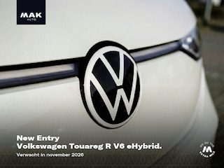Volkswagen Touareg R V6 eHybrid 4Motion , 22", pano, tr.haak, Dynaudio, luchtv., Nachtzicht, matrix-LED, memory, HUD, keyless, ACC, privacy
