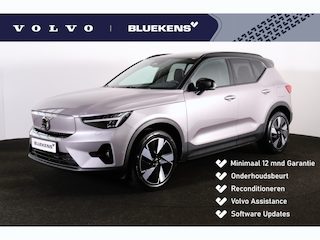 Volvo EX40 Extended Range Ultra 82 kWh - Panorama/schuifdak - IntelliSafe Assist & Surround - 360º Camera - Harman/Kardon audio - Verwarmde voorstoelen, stuur & achterbank - Parkeersensoren voor & achter - Elektr. bedienb. voorstoelen met geheugen links - Draadloze tel. lader - Warmtepomp - Extra getint glas - Inklapbare trekhaak - 19' LMV