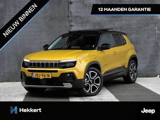 Jeep Avenger Summit 1.2 e-Hybrid 110pk Automaat PANO | LEDER & WINTER PACK | MASSAGE | ADAPT. CC | DODE HOEK | 18''LM