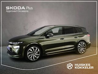 Skoda Enyaq 85 Sportline 286pk Automaat Trekhaak, Adaptive cruise control, Achteruitrijcamera, Elektrische achterklep, 360 camera, Navigatie, LED matrix koplampen