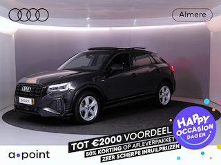 Audi Q2 35 TFSI S Edition 150 pk S-tronic | Navigatie | Panoramadak | Parkeersensoren achter | Autom. airco | Stoelverwarming | S-Line |