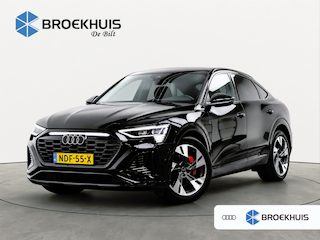 Audi Q8 e-tron 50 quattro S Edition 95 kWh | 360° CAMERA | LUCHTVERING | DODE HOEK | HALF LEDER | CRUISE | ELEKTR. STOEL INCL. VERWARMING + GEHEUGEN | LED | LANE ASSIST | PARK SENS V+A | SFEERVERLICHTING