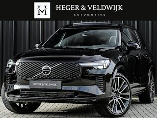 Volvo XC90 2.0 T8 Plug-in hybrid AWD Ultra Dark Exec. Ed. | 407 pk | 7P. | Panoramadak | Bowers & Wilkins | Luchtvering | Stoelmassage + Ventilatie | HUD | 360 Camera | Nubuk Hemelbekleding | Trekhaak |