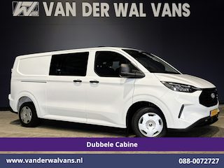 Ford Transit Custom 2.0 TDCI 170pk Automaat L2H1 Dubbele Cabine Euro6 Airco | 6-Zits | Camera | LED | Apple Carplay | Cruisecontrol | Stoelverwarming Android Auto, Verwarmde voorruit, Parkeersensoren, Bijrijdersbank, 2740kg trekvermogen