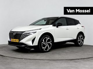 Nissan Qashqai 1.3 MHEV Xtronic Tekna Plus 158PK | Head-Up Display | BOSE Audio | Panoramadak | Stoelmassage | Matrix-LED Verlichting | Stoel,- Stuur en Voorruitverwarming | 20'' Inch Velgen | 360 Graden Camera | Apple CarPlay & Android Auto