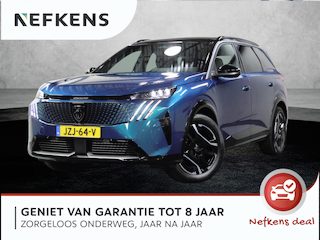 Peugeot 5008 GT Avantage 73 kWh 7p 210PK | 1ste eigenaar | TOT 8 JAAR GARANTIE!| ACCURAPPORT 99% | AUTOMAAT | AppleCarPlay/AndroidAuto | Adaptive Cruise Control | Verwarmbare Voorstoelen  | 360'Camera | Alcantara/Leer | Sfeerverlichting | Virt.Cockpit | Keyless | Two-tone | Elektrische Klep | Warmtepomp |