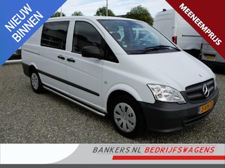Mercedes-Benz Vito 110 CDI 95PK Lang Dubbel Cabine Airco Meeneemprijs