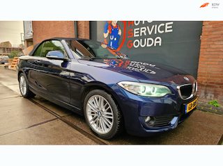 BMW 2-serie Cabrio 220i 184PK l Navi l stoelverw l Netjes