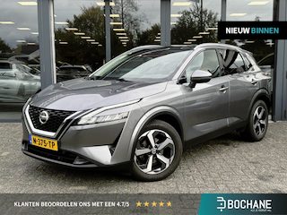 Nissan Qashqai 1.3 MHEV Xtronic N-Connecta | pannoramadak | navigatie | apple carplay/android auto | elektrische achterklep | trekhaak |