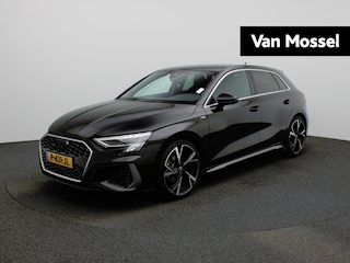 Audi A3 Sportback 30 TFSI S edition | Automaat | 2x S-line | Vlak stuur | Navigatie | Zwarte hemel | Apple Carplay / Android Auto | Leder | Virtual Cockpit | Climate Control | Cruise Control |