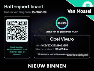 Opel Vivaro Combi L2H1 75 kWh