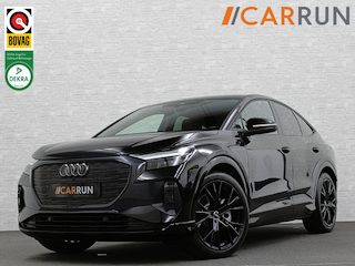 Audi Q4 e-tron 40 S-Line 77 kWh | #RS-Leder | Sportstoelen | Carbon | ACC | Drive Select | Sfeerverlichting | 3-Zone Clima | Getint Glas | Black-Optic | Stoelverwarming | MMI+ | Sportstuur | Lane Assist |