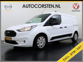 Ford Transit Connect 1.5TDCi 100PK L2 2X Schuifdeur Camera Euro 6 Navi Airco Cruise Control Voorruitverwarming DAB Pdc Ford sync 3 Betonplex Vloer Lat om Lat betimmering Achterdeuren Origineel Nederlandse Auto
