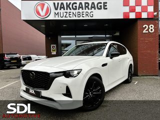 Mazda CX-60 2.5 e-SkyActiv PHEV Homura // SOH 92% // NAVI // PANO SCHUIF-KANTELDAK // 360° CAMERA // ELEK. ACHTERKLEP // STOELVERWARMING + STOELVERKOELING //