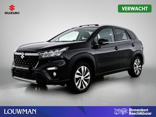 Suzuki S-Cross 1.4 Boosterjet AllGrip Style Smart Hybrid | Panoramadak | 360 Camera | Dodehoek detectie | Parkeersensoren voor+achter | Stoelverwarming | Navigatie | Apple CarPlay/Android Auto |
