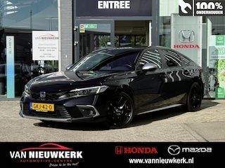 Honda Civic 2.0 HYBRID 184PK Automaat Sport | ALL IN PRIJS | Clima | Carplay | Stoelverwarming | Nordic Silver Pack | NL AUTO | Dealer Onderhouden |
