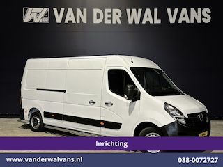 Opel Movano 2.3 Turbo 150pk L3H2 *Post NL inrichting* Airco | Camera | Cruisecontrol schappen, sidebars, 270 graden achterdeuren