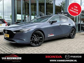 Mazda 3 Hatchback Skyactiv-X 186pk M Hybrid Exclusive-Line | CarPlay | HUD | A CruiseControl | A Camera | Keyless