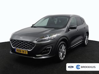 Ford Kuga 2.5 PHEV Vignale | Trekhaak | Winterpakket | Leder | Elek. Stoelen | CarPlay/Android Auto | LED | Stoelverwarming