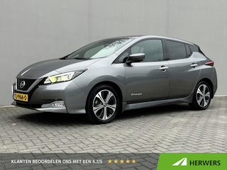 Nissan Leaf Tekna 40 kWh / 91% SOH / All Season Banden / Adaptief Cruise Control / Airco / Voor&Achter Verwarming Stoel / Multimedia Scherm / Dode Hoek Detectie / Keyless Entry&Start /