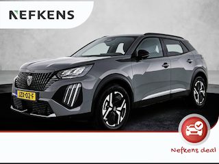 Peugeot 2008 1.2 Hybrid 145pk Allure Automaat | Adaptieve Cruise Control | dakrails | Navigatie | Camera Voor + Achter | Climate Control | 17"LMV | Dodehoekdetectie | LED |