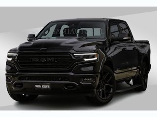 Dodge Ram LIMITED SPORT 5.7 V8 | BOM VOL | BLACK ON BLACK | HUD | LUCHTVERING | OPEN UITLAAT KLEP | EERSTE EIGENAAR | CREW CAB | DUBBELE CABINE 5 PERSOONS | COMFORT ROYALE BEEN RUIMTE |