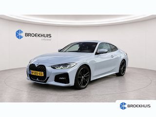 BMW 4-serie Coupé 420I 184PK HIGH EXECUTIVE M-SPORT AUTOMAAT / NAVI / LEDER / FULL-LED / CLIMA / PDC / 19" LMV / CAMERA / PANO. DAK / KEYLESS / WINTERPAKKET / NIEUWSTAAT !!
