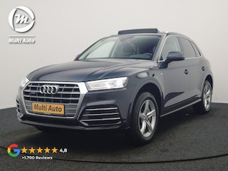 Audi Q5 50 TFSI e quattro Pro Line PHEV 300pk Dealer O.H | Trekhaak Afn. | Panodak | Sportstoelen Verwarmd | Cruise Control | Navigatie | DAB | Virtual | 18"L.M | Plug In Hybrid |