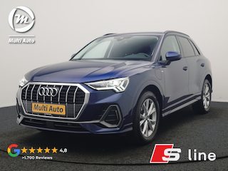 Audi Q3 45 TFSI e S Line PHEV 245pk Dealer O.H | Adaptive Cruise | Camera | Matrix LED | Sportstoelen Verwarmd | DAB | Navigatie | Virtual | 18"L.M | Plug In Hybrid |