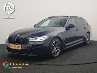 BMW 5-serie Touring 530e M Sport PHEV 293pk Dealer O.H | Trekhaak Af Fabriek | Panodak | Head Up | 360 Camera | Adaptive Cruise | Laser LED | Lederen Comfortstoelen Memory & Verwarmd | Sfeerverlichting | Pilot Assist | Apple Carplay | DAB | Navigatie | Virtual | 18"L.M | Plug In Hybrid |